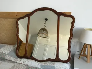 Espejo Vintage Madera Grande