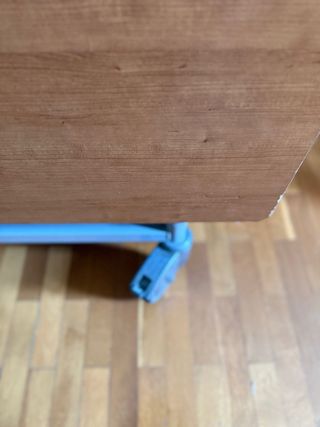 Cama articulada eléctrica madera y metal