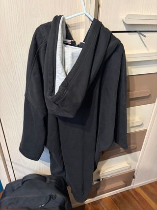 Sudadera Tommy Jeans Manga Corta Negra