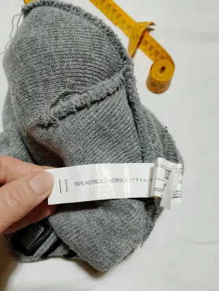 Cappellino uomo grigio Brooklyn in acrilico