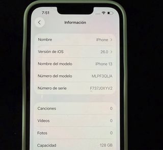 iPhone 13 128 GB Negro