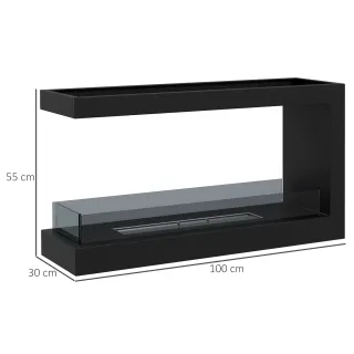 Camino Bioetanolo a 3 Lati con Bruciatore da 2.4L