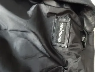 Abrigo piel bovina tres cuartos