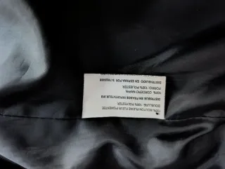 Abrigo piel bovina tres cuartos