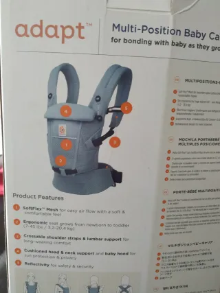 Mochila portabebés Ergobaby Adapt