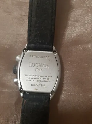 Orologio Locman Vintage Pelle Nero Argento