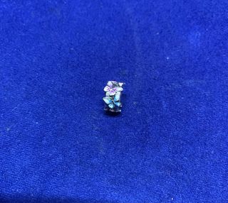 Charm Clip Mariposas Pulsera Pandora collar plata