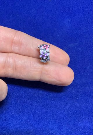 Charm Clip Mariposas Pulsera Pandora collar plata