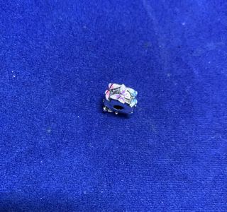 Charm Clip Mariposas Pulsera Pandora collar plata