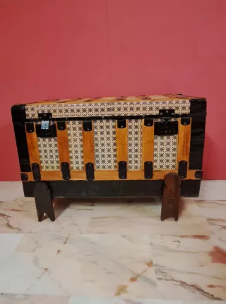 Baúl antiguo almacenaje