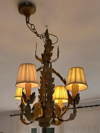 Lampara de techo provenzal