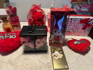 Caja Regalo San Valentín Corazón Perfume Oso