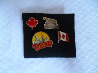 Colección de pins de diferentes motivos