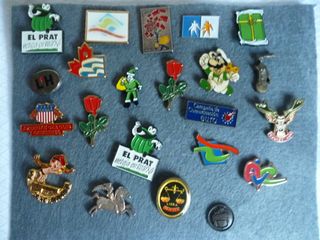 Colección de pins de diferentes motivos