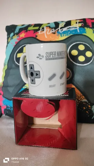 Taza Super Nintendo Oficial 11oz