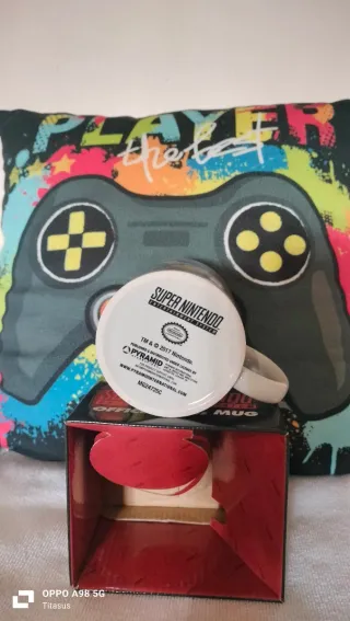 Taza Super Nintendo Oficial 11oz