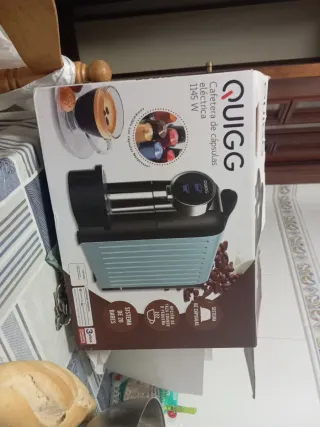 Cafetera QUIGG Negra