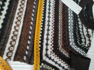 Jersey Zara Punto Jacquard Multicolor