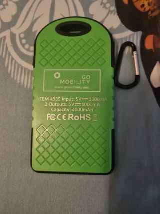 Cargador Portátil GO MOBILITY 4000mAh