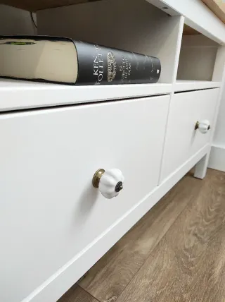 Pomos originales IKEA Hemnes + extra decorativo