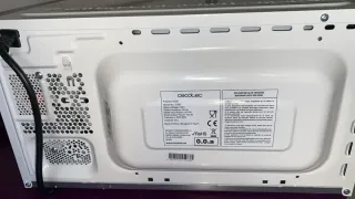 Microondas Cecotec Blanco proclean 2010