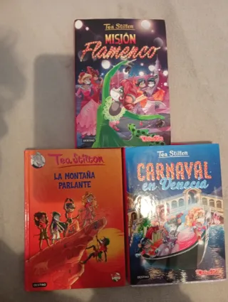 Lote de libros de Tea Stilton