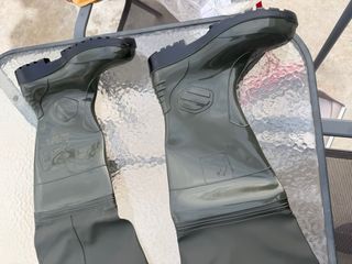 Botas de pesca altas verdes