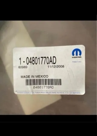 Cableado Alternador Chrysler 300C 3.0 CD