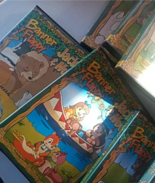 17 DVDs Serie Banner y Flappy Jackie Nuca