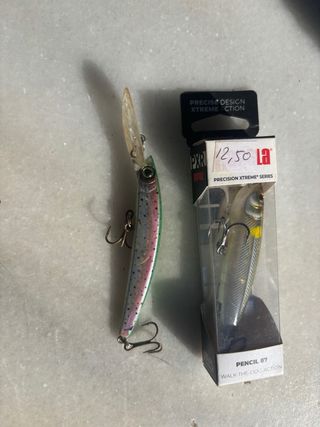 Señuelos de pesca Rapala PXR nuevo y yozury