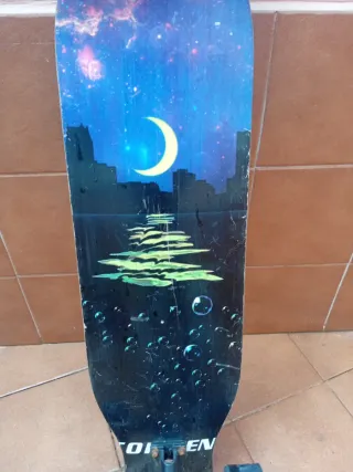 Skate Longboard Negro NICE