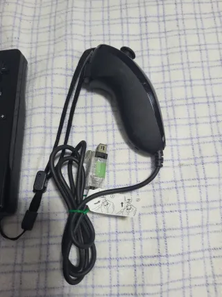 Mando Wii Negro + Nunchuk Nintendo