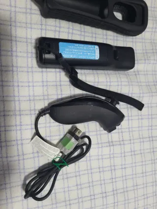 Mando Wii Negro + Nunchuk Nintendo
