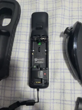 Mando Wii Negro + Nunchuk Nintendo