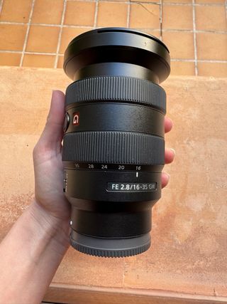 Sony FE 16-35mm f/2.8 GM Objetivo
