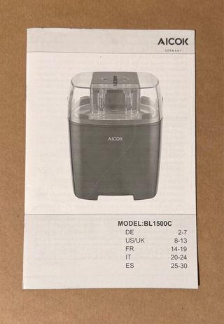 Heladera AICOK Negra 1.5L