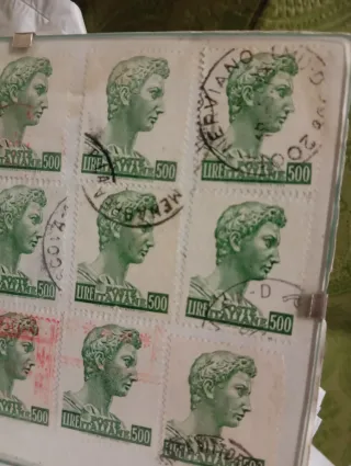 Francobolli Lire 500