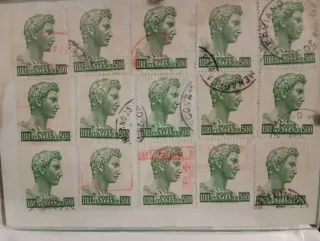 Francobolli Lire 500