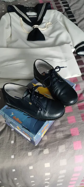 Traje de Comunión completo y zapatos