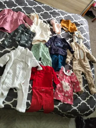 Lote Ropa Bebé Niña (6-9 meses)