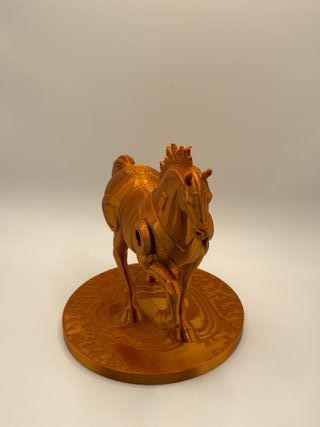 Horse Statue - Mechanical Equestrian Decor-Horse