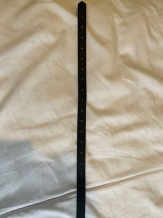 Cinturón arnés con cadenas plateadas