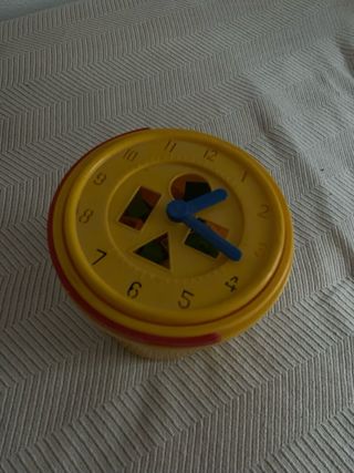 Reloj Educativo Infantil - Encaje de bloques