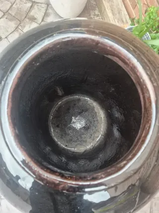 Jarrón cerámica maciza grande