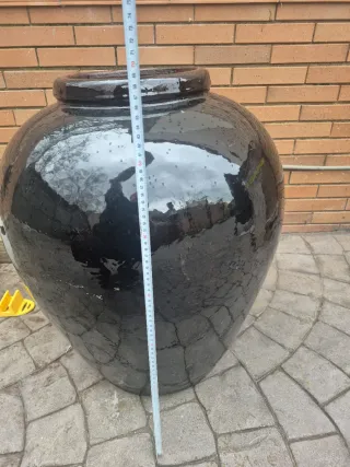 Jarrón cerámica maciza grande