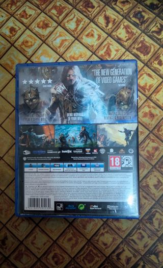 Middle Earth Shadow of Mordor GOTY PS4