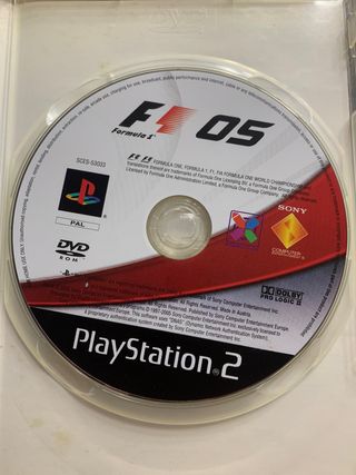 Lote Juegos F1 PS2 Fernando Alonso
