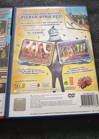 Lote Mandos pulsadores paraPS2 Buzz!+Dos juegos.