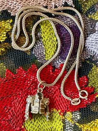 Colgante "Chaquetilla" de Torero vintage – Plata