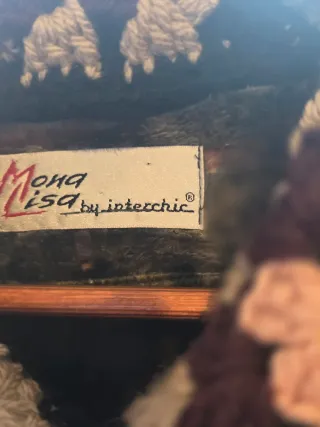 Abrigo punto y bellut calentito